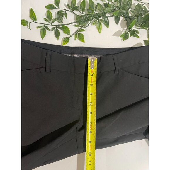 Black Editor Design Studio Womens Dress Pants Size 8 - Picture 9 of 10